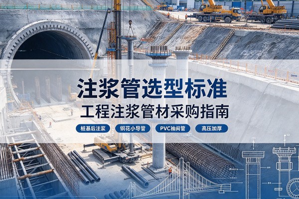 唐山注浆管选型标准
