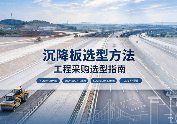 唐山沉降板选择方法